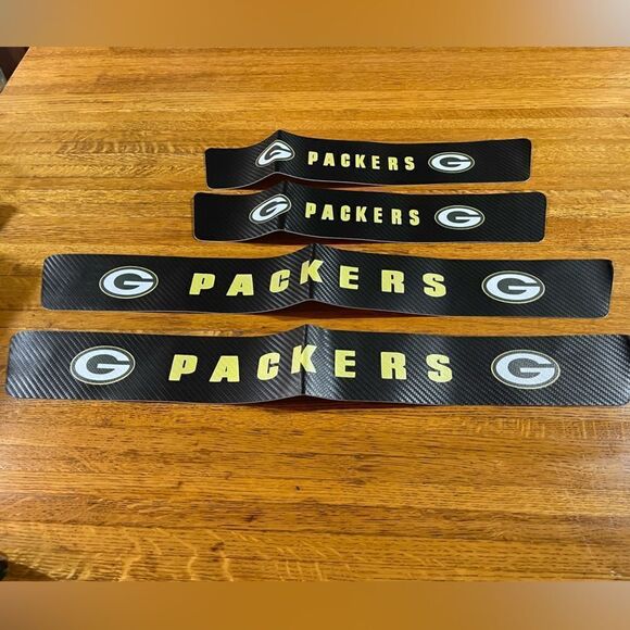 NFL Green Bay Packers door sill protectors set of 4 NWT - Picture 7 of 14